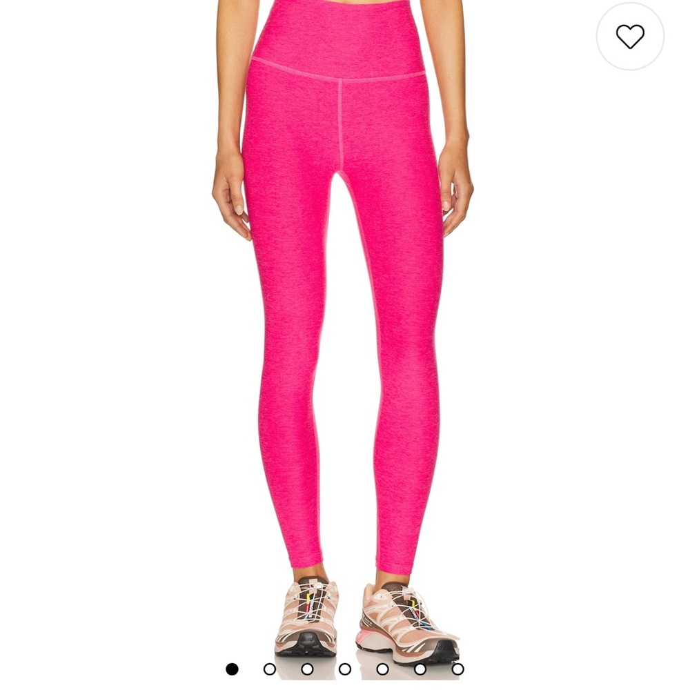 Beyond Yoga High-Waist Hot Pink Leggings